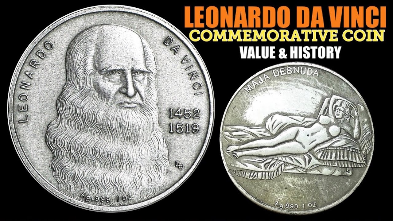 Da Vinci Commemorative Coin 1945 1519 - Value And History