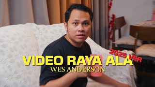 Selamat Hari Raya 2025  Wes Anderson Style