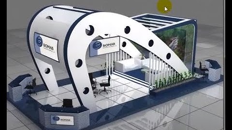 Awesome Exhibition Stand Modeling in 3D MAX Part-2