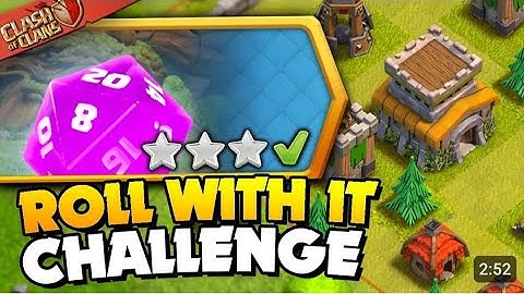 Easily 3 Star Just Roll With It Challenge (Clash of Clans) #coc #gameplay