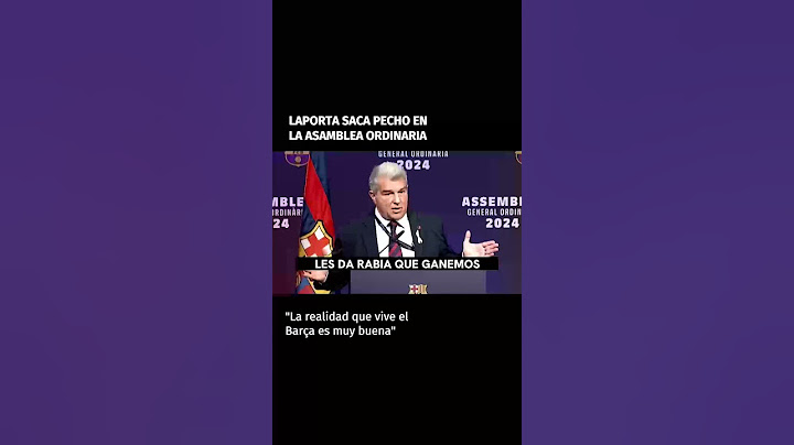 Laporta saca pecho de su gestión en la Asamblea Ordinaria del Barcelona