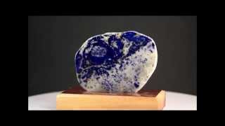 ラピスラズリ (瑠璃) スライス板 99g / Lapis Lazuli
