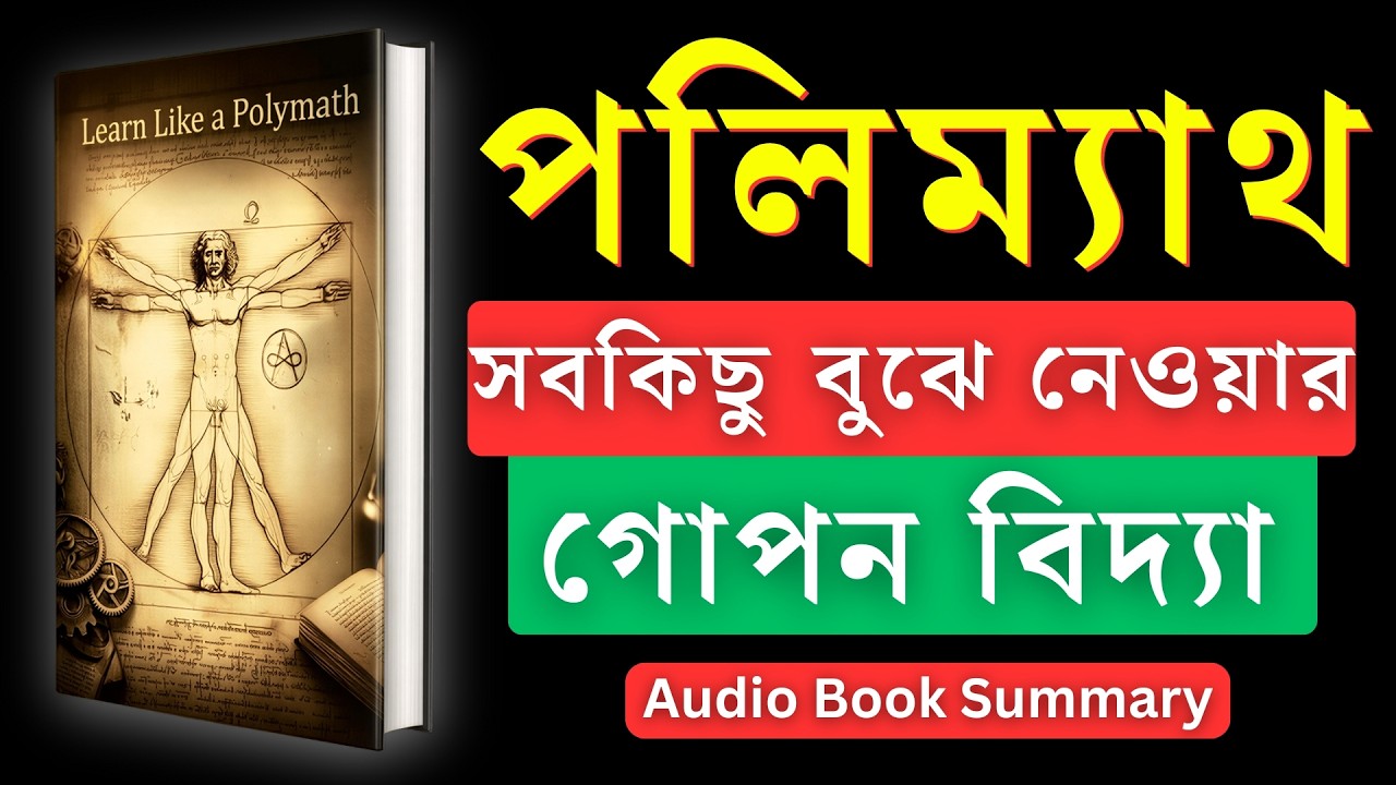 The Polymath Mindset for Success | পলিম্যাথ - সবকিছু বুঝে নেওয়ার গোপন বিদ্যা | Bangla Audiobook