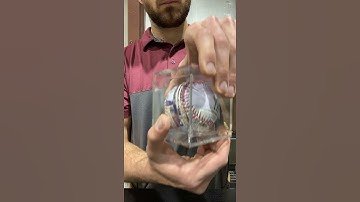 How To Open The Baseball Display Case