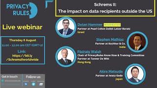 Schrems II: The impact outside the US