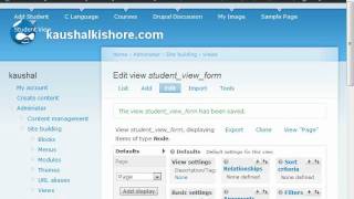 Drupal View Module Part 6