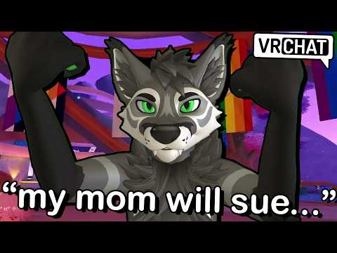 angriest vr chat player gets his mom on mic...