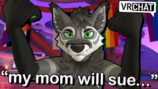 angriest vr chat player gets his mom on mic...