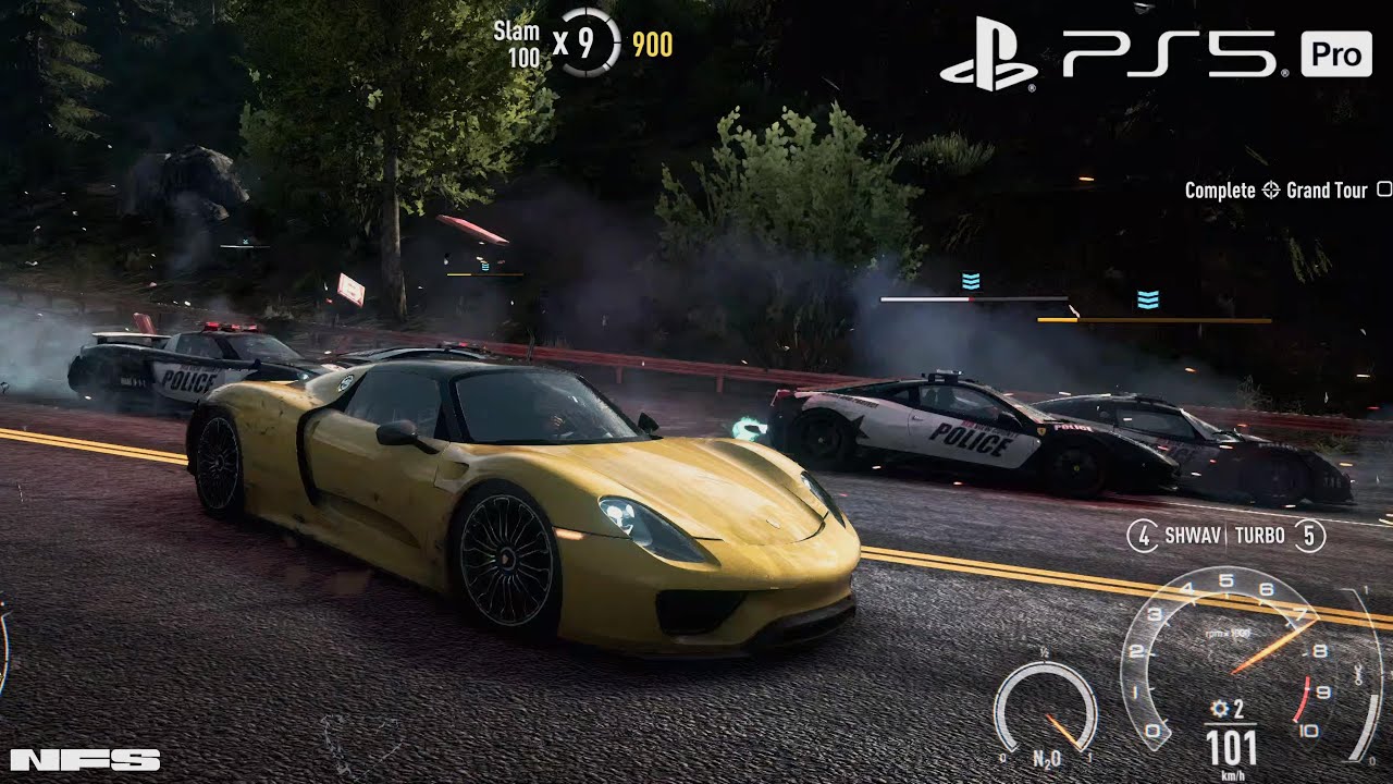 NFS Rivals | Porsche 918 Spyder - Brutal Hot Pursuit & Race