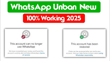 WhatsApp Spam Problem Solution 2025 | This account can no longer use WhatsApp Problem New 2025