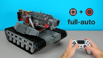 Most Complex Lego Tank