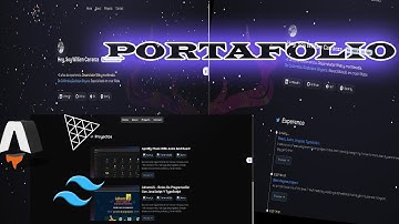 Portfolio in Astro + Tailwind | Snow ❄️ & Confetti 🎉 Animations