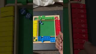 Shut The Box Game Challenge 155 #games #gamechallengeathome #boardgames #funnyfamilygames