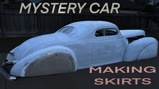 How to make flush fender skirts  for the mystery  tail dragger   Kustoms for life