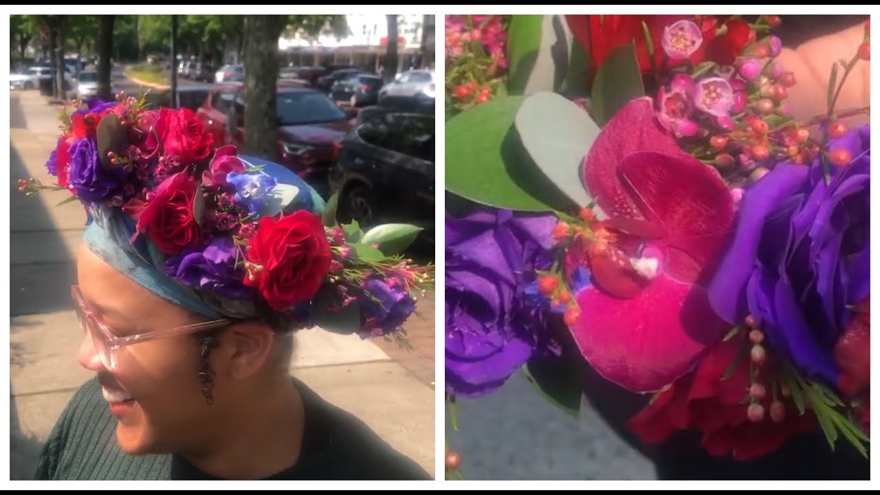Making A Flower Crown YouTube