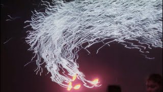 Audio-visual generative laser projection