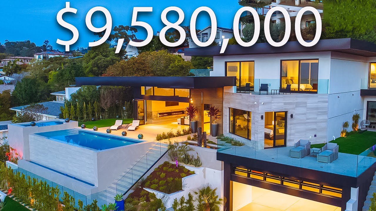 Inside A $9,585,000 MODERN TROPICAL Mansion With Ocean Views