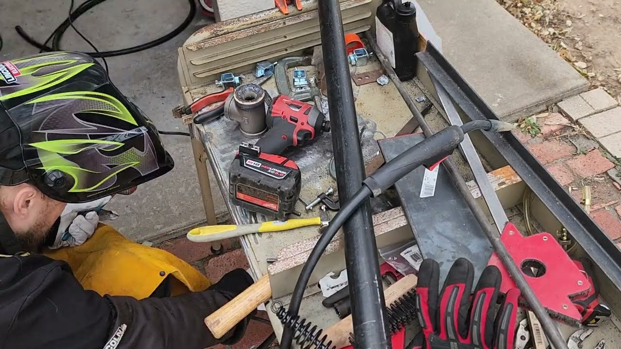 2006 LBZ Duramax home made traction bars part 2 YouTube