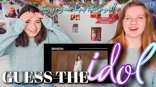 GUESS THE KPOP IDOL pt.2 with my non-kpop stan sister! || SUBS COMING SOON❗️ #guesstheidolchallenge
