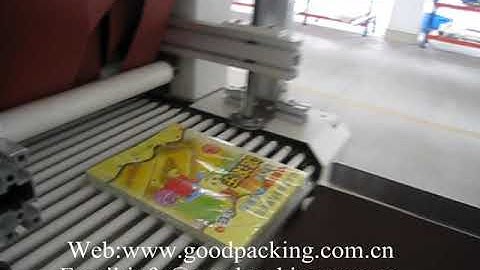 Thin Books Solution notebook shrink wrap machine,books packaging machine