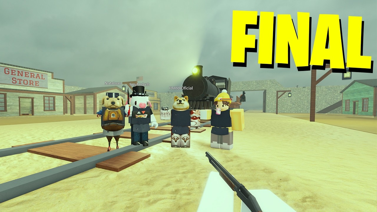 LLEGAMOS al FINAL de DEAD RAILS en ROBLOX - YouTube