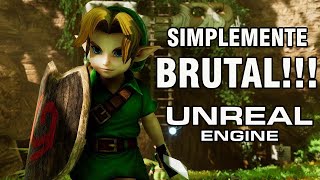 🤗Zelda OOT en Unreal Engine 4!!! | v1.6 | Ocarina of Time Remake | Graficos salvajes