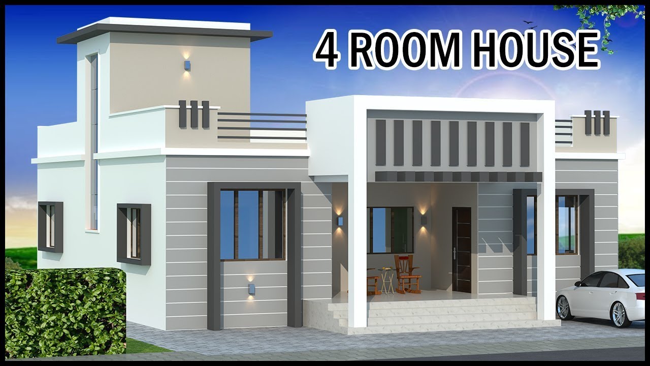 4 bedroom house design | 38x32 House plan 3d | 38x32 floor plan design | 38 x 32 ghar ka design