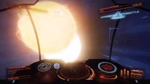 Elite Dangerous | Binary Star System Close Encounter