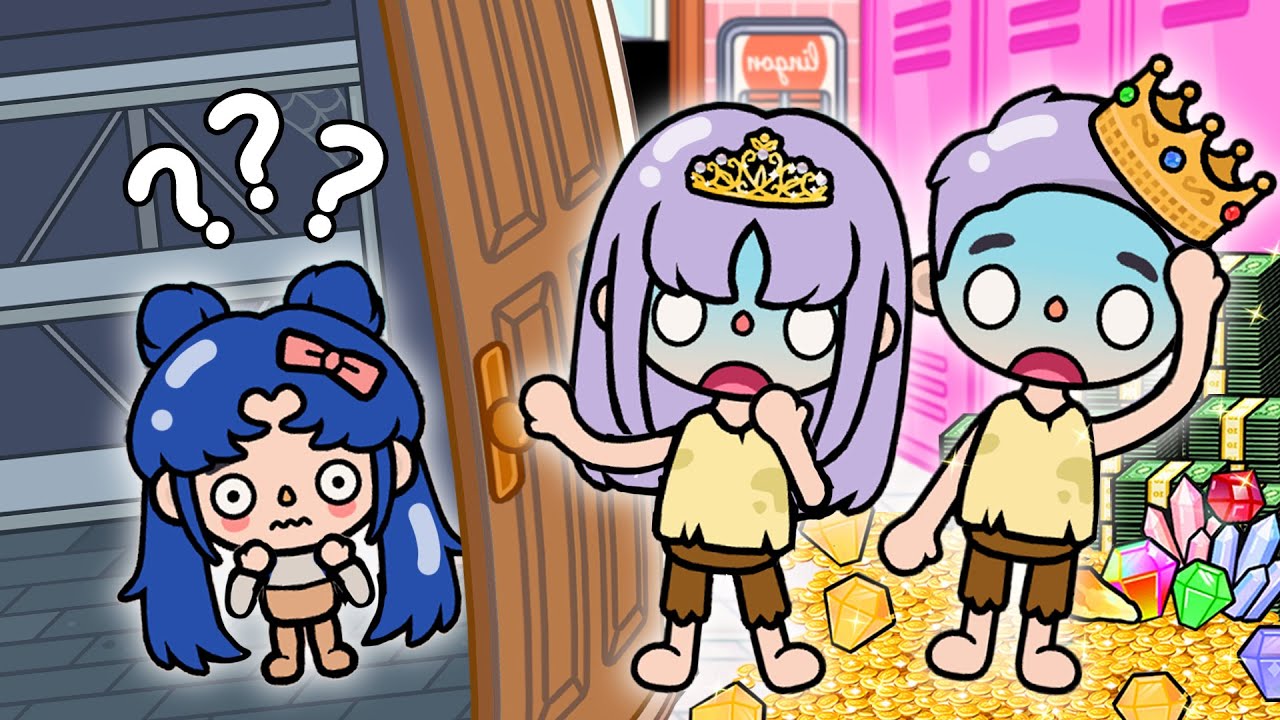 Ba mẹ tôi là vua và hoàng hậu  | Toca Life Story | Toca Boca