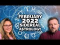 The Month of LOVE! FEBRUARY 2022 Sidereal Astrology.  WORLD & Personal  Predictions