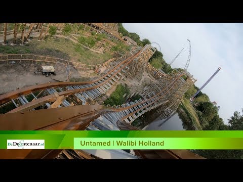 VIDEO | Walibi Holland toont voor ’t eerst ‘onride’-beelden van achtbaan Untamed