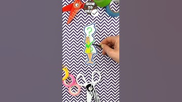 Try to Solve Amazing Paper Craft Puzzle with Magic Joy by Inside Out #insideout #papercraft #puzzle