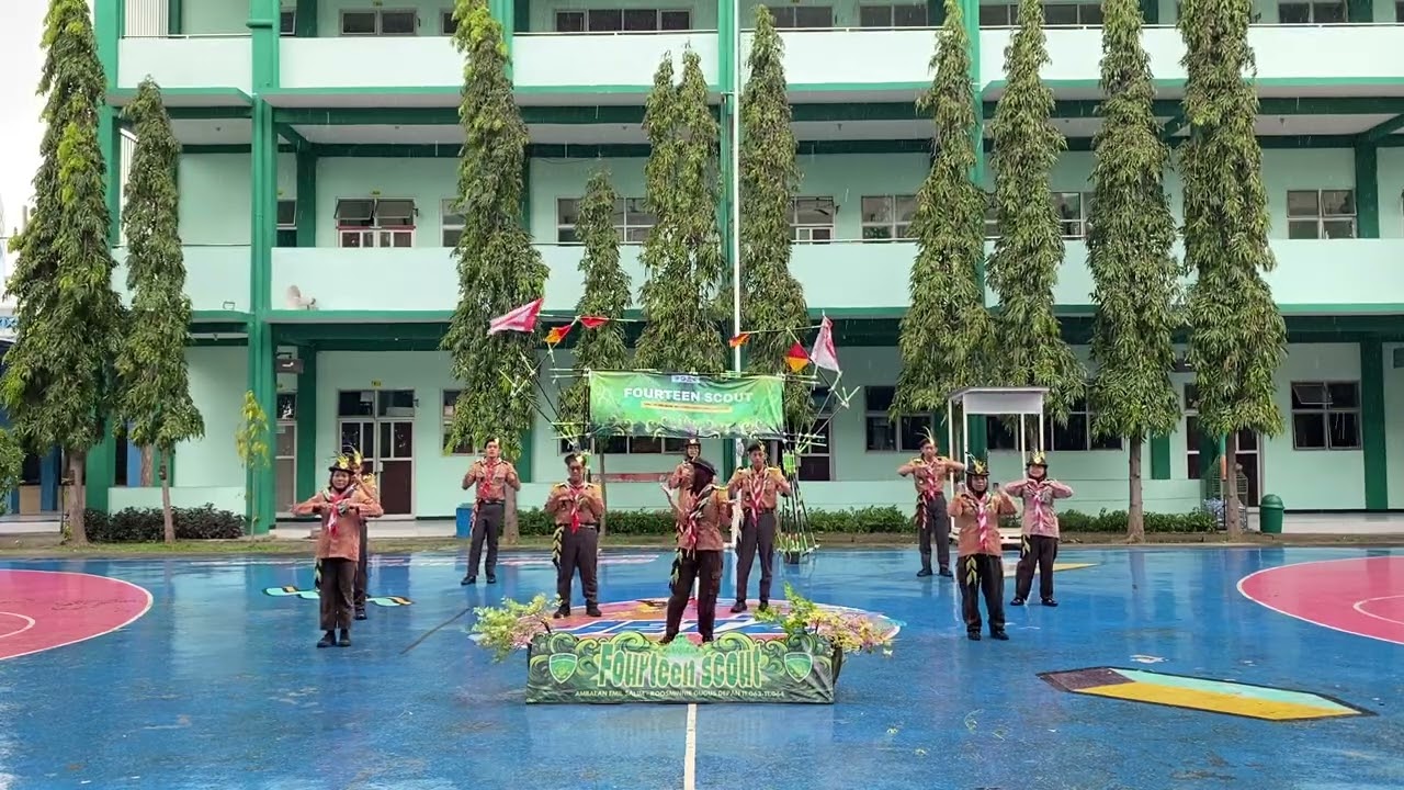 GERIMIS? GAS TERUS! TIM 2 AMBALAN EMIL SALIM-ROOMINNIE DALAM MENGUKUTI KOMPETISI YEL PRAMUKA