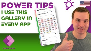 [PowerApps QuickTips] I use this NESTED GALLERY in EVERY APP