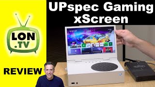 Make Xbox Series S Portable with an UpSpec xScreen ! Running on a battery too!