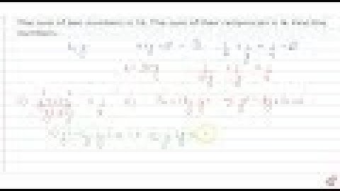 The sum of two numbers is 18. The sum of their reciprocals is . Find    the numbers.