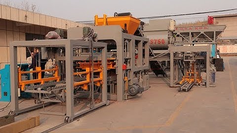 QT8-15 Fully Automatic Type Block Making Machine