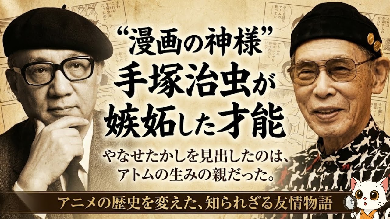 あんぱん考察】手嶌治虫（眞栄田郷敦）＝手塚治虫！やなせたかしと 