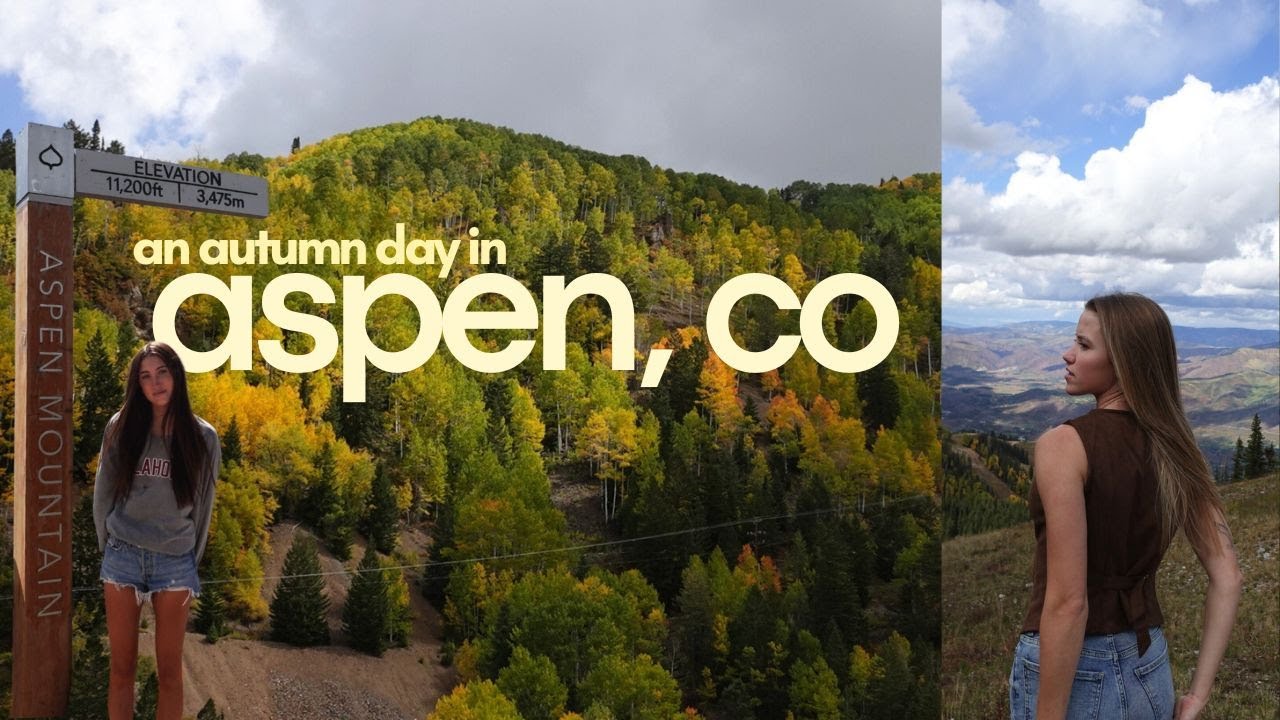 a mini day trip to aspen, colorado! 🍁