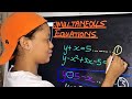 Simultaneous equations with excellent the maths doctor