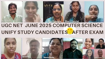 UGC NET Difficult?|UGC NET June 2025 Computer Science Exam Analysis by Unify Study June 2025 Batch