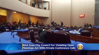 BGA Sues City Council For Violating Open Meetings Act With Private Conference Calls