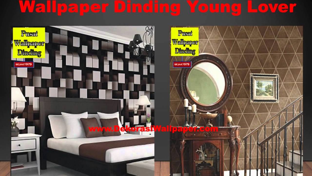 Wallpaper Dinding Rumah Cara Pasang Wallpaper YouTube