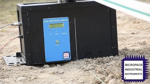 Digital Long jump measurement machine