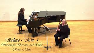 Solace Mvt 1, Sonata for Bassoon and Piano, Roma Cafolla