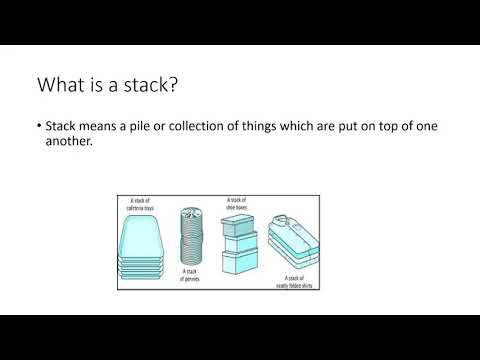 Data Structures - Stacks Basics and Implementation - YouTube