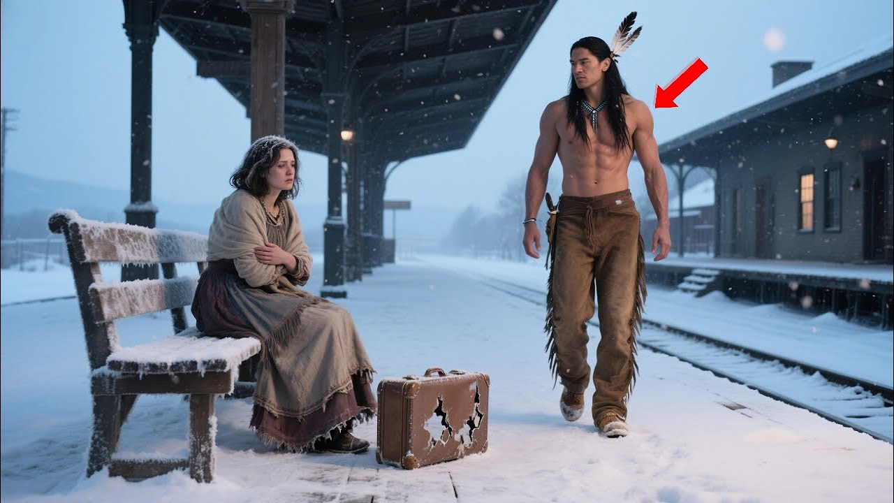You’re Coming With Me” A Giant Apache Found a Settler Woman at the Station Then Took Her Home