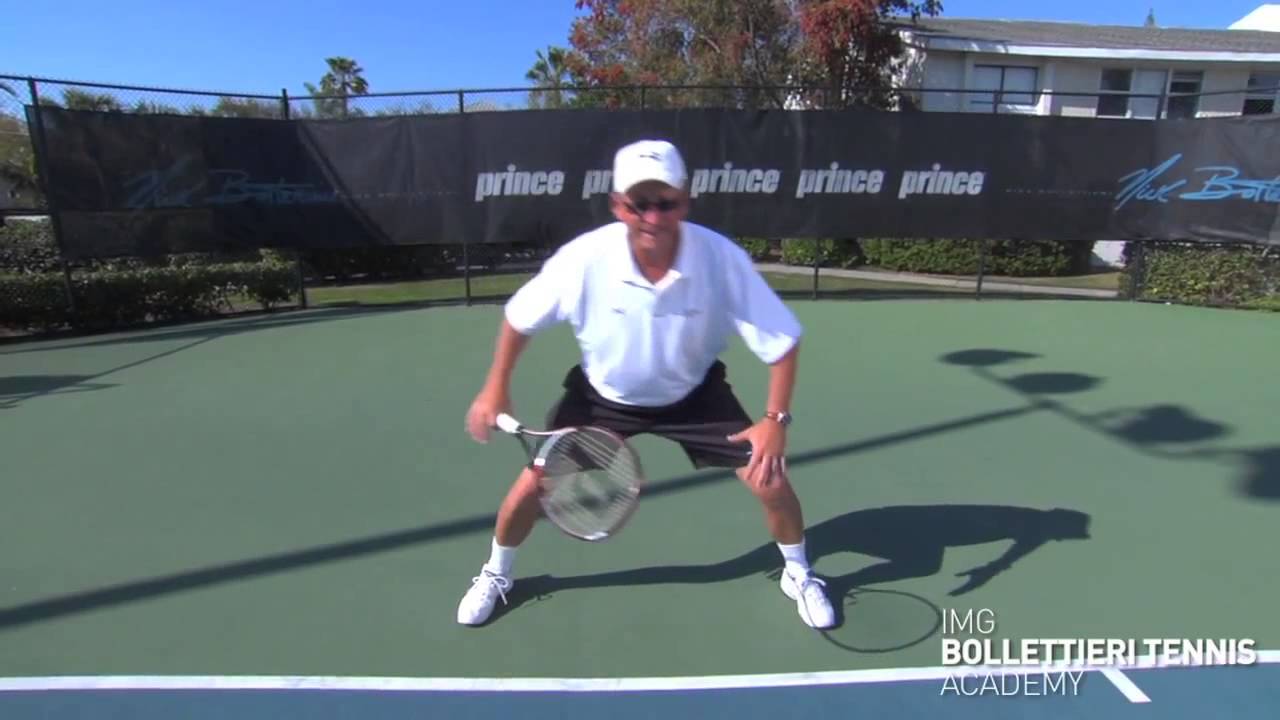 First Step Reaction- High Performance Teaching Series By Img Academy Bollettieri Tennis Img Academy Tennis Play Tennis