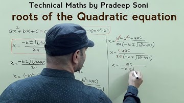 CA foundation, roots of quadratic equation, Discriminant, nature of roots, important Question.