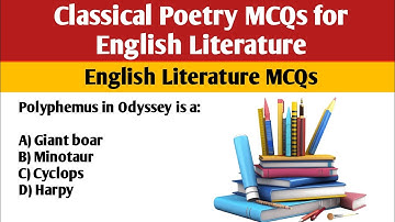 50 English Literature MCQs | Classical Poetry | Competitive Exam Prep | PGTRB, JKPSC, KSET, UPTGT